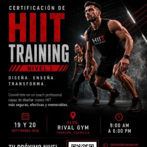 Certificación HIITRAINING® Nivel 1.