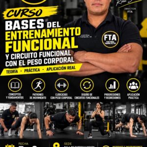 Curso-Taller: Bases del Entrenamiento Funcional y Circuito Funcional con el Peso Corporal.